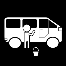wash the van